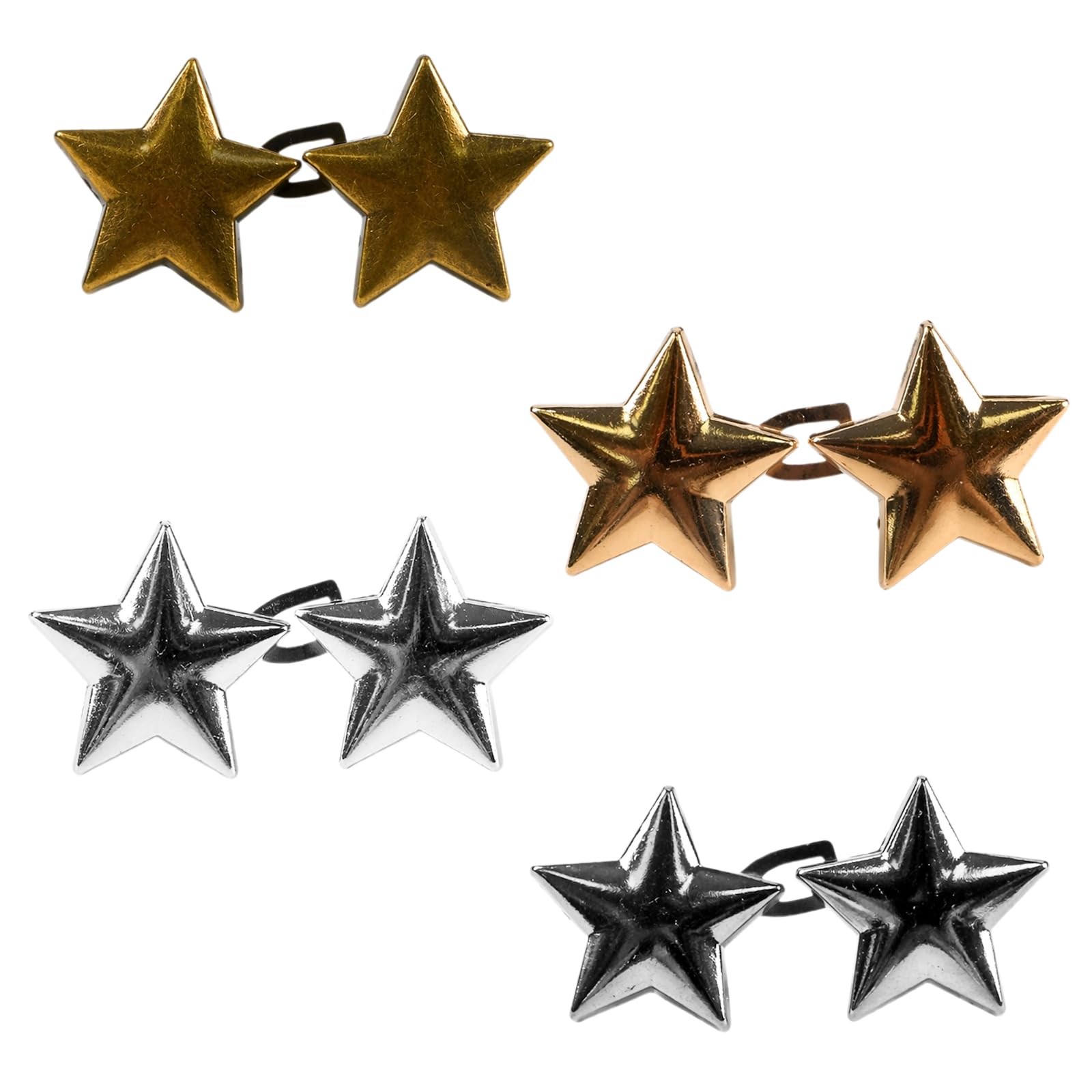 Elovara Star Waist Tightener Clips No Sew Jean Clips Adjustable Tightener