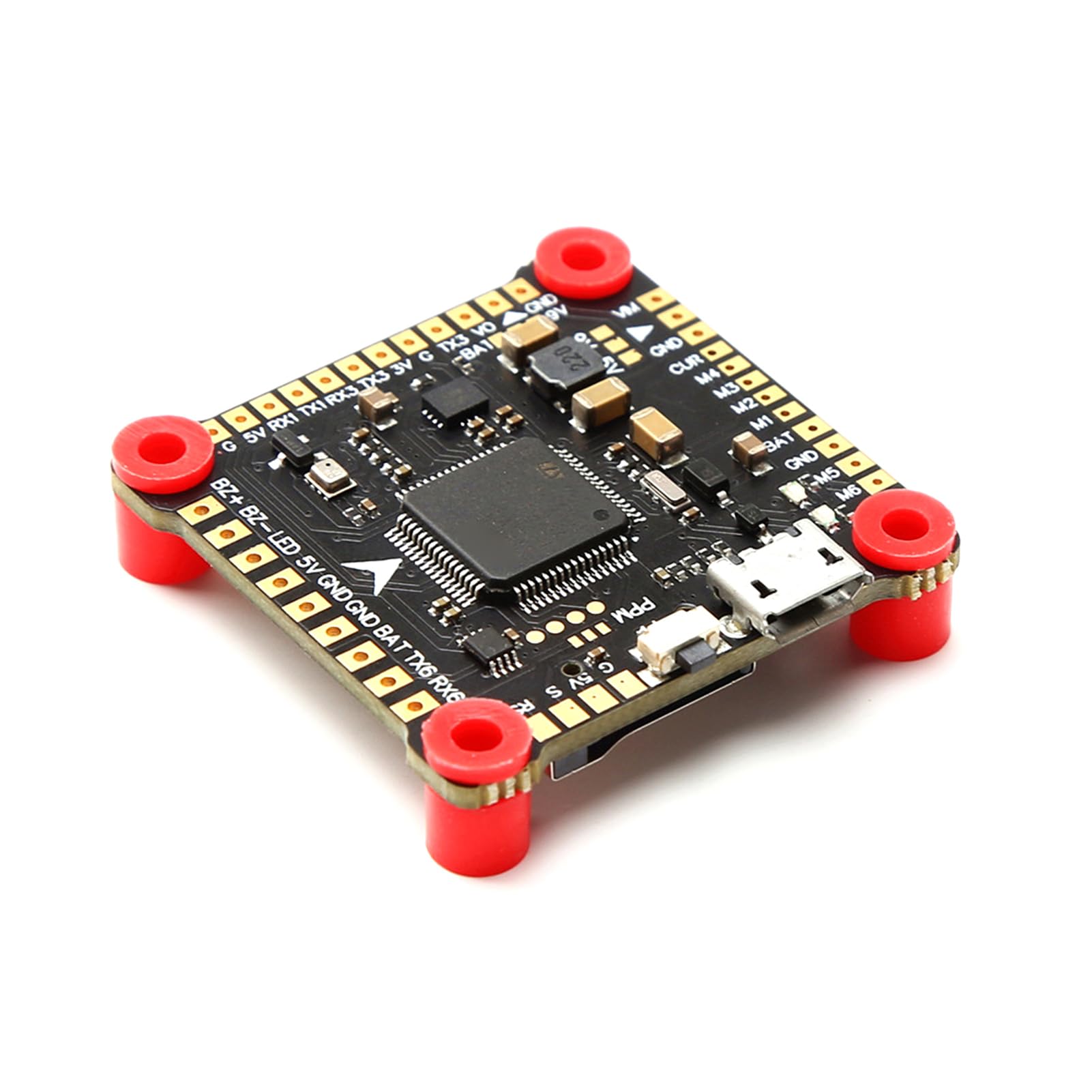 Placa Controladora de Vuelo para Avión RC FPV Drone Betaflight F4 V3S Plus FC con Giroscopio para Pilotos de Drones