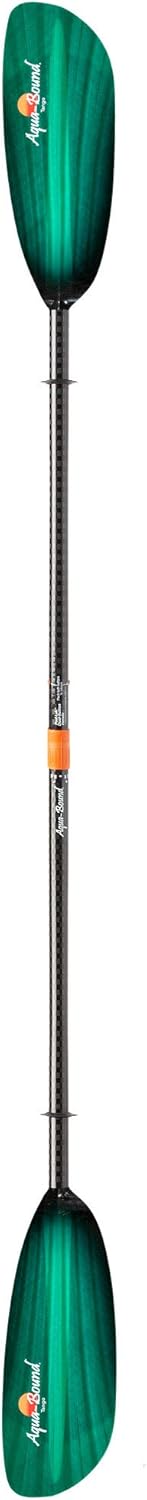 AQUA BOUND Tango Fiberglass Straight Shaft 2-Piece Kayak Paddle