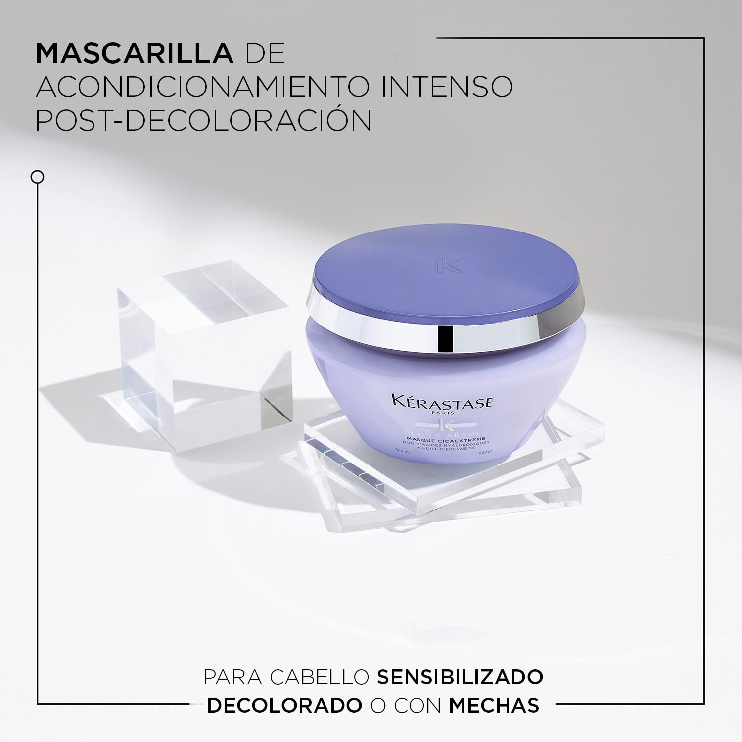 Kérastase, Blond Absolu, Maschera Ricostruttiva, Anti-Rottura, Per Capelli Biondi, Danneggiati & Decolorati, Con Acido Ialuronico, Cicaextrême, 200 ml