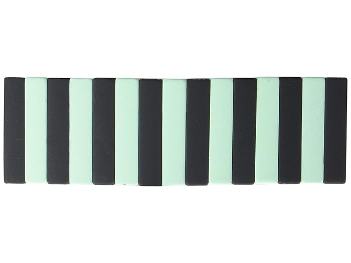 SHASHI  Ivy Clip (Black/Mint) Hair Accessories