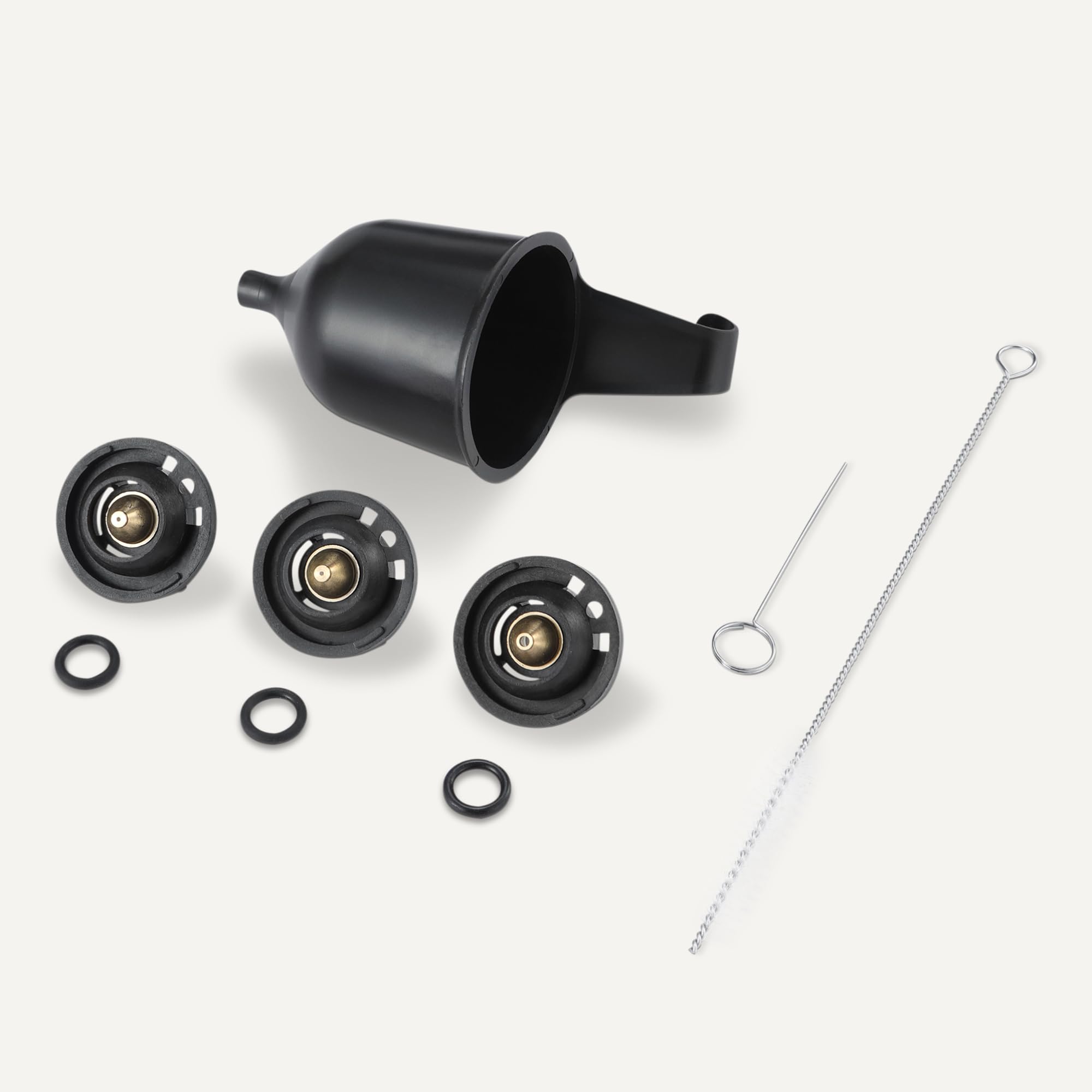 Amazon Basics Pistola a Spruzzo Elettrica 700W con Serbatoio da 1.200ml, 4 Ugelli e 3 Modalità di Spruzzo, per Interni ed Esterni, Grigia