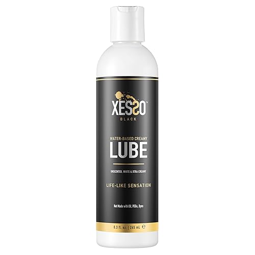 Water-Based Creamy Lube Package. Package May Vary - Non-flavored - 8.3 Fl Oz (Pack of 1)