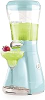 Vista 10 de Nostalgia Margarita Machine - Licuadora para batidos, margaritas, daiquiris y granizados, color rojo, 64 onzas