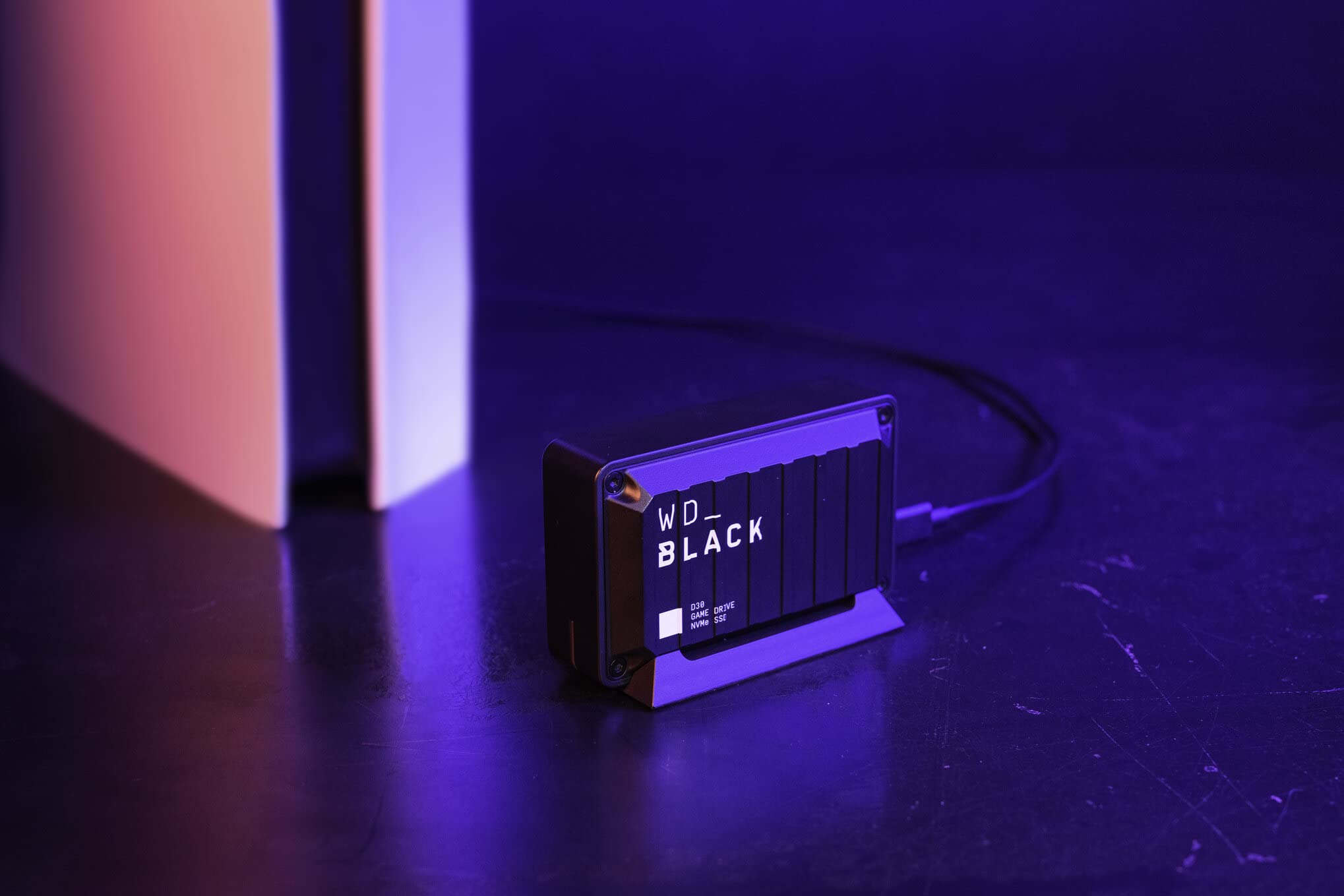 WD_Black 500GB D30 Game Drive SSD - Portable External Solid State 