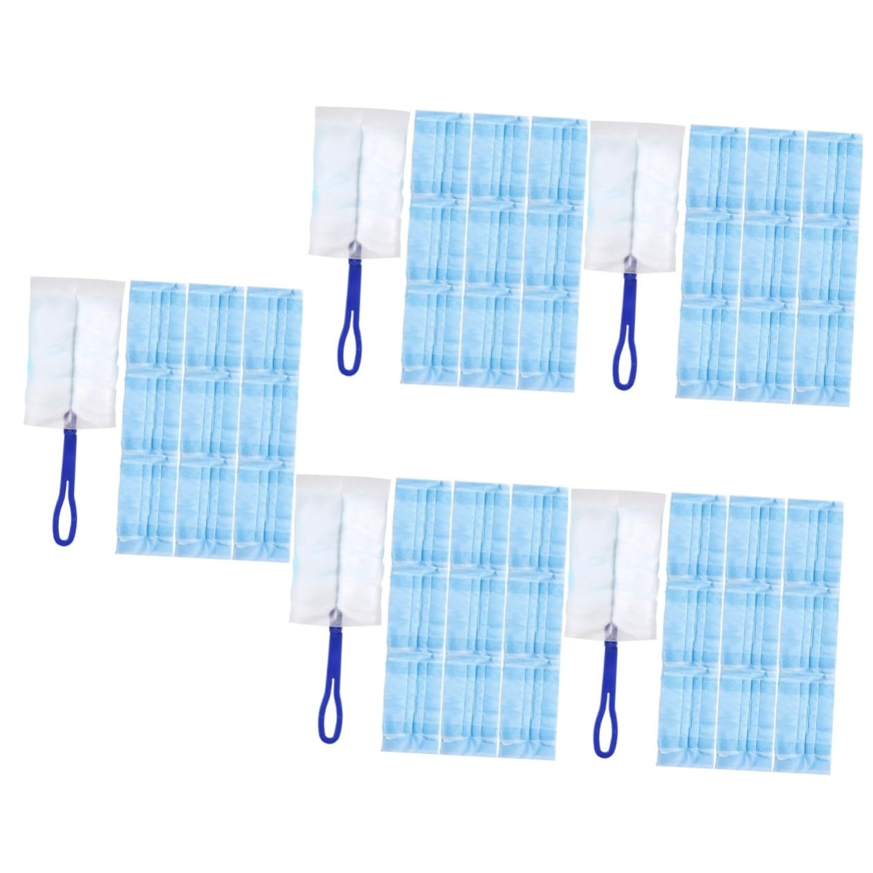 Alipis 5sets Spolverini Elettrici Con Pulizia Di Accessori Per Rimozione Della Polvere Duster Elettrostatico Per Casa e Cucina Facile Da Usare e Sostituibile