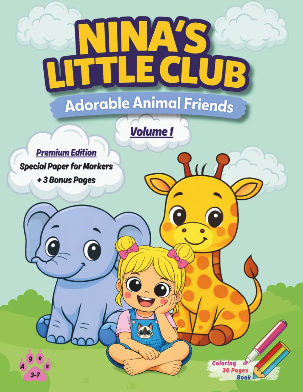 Nina’s Little Club Premium Edition: Adorable Animal Friends