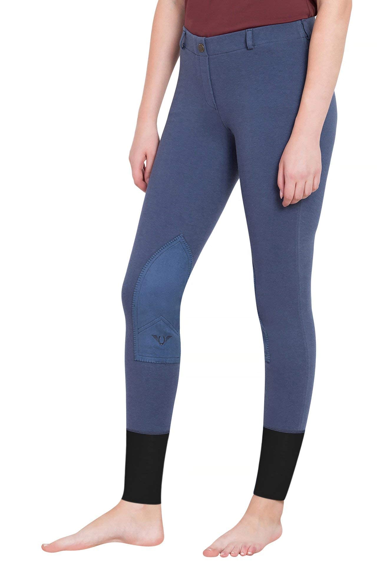 TuffRiderLadies Starter LowRise Pull-On Knee Patch Breeches