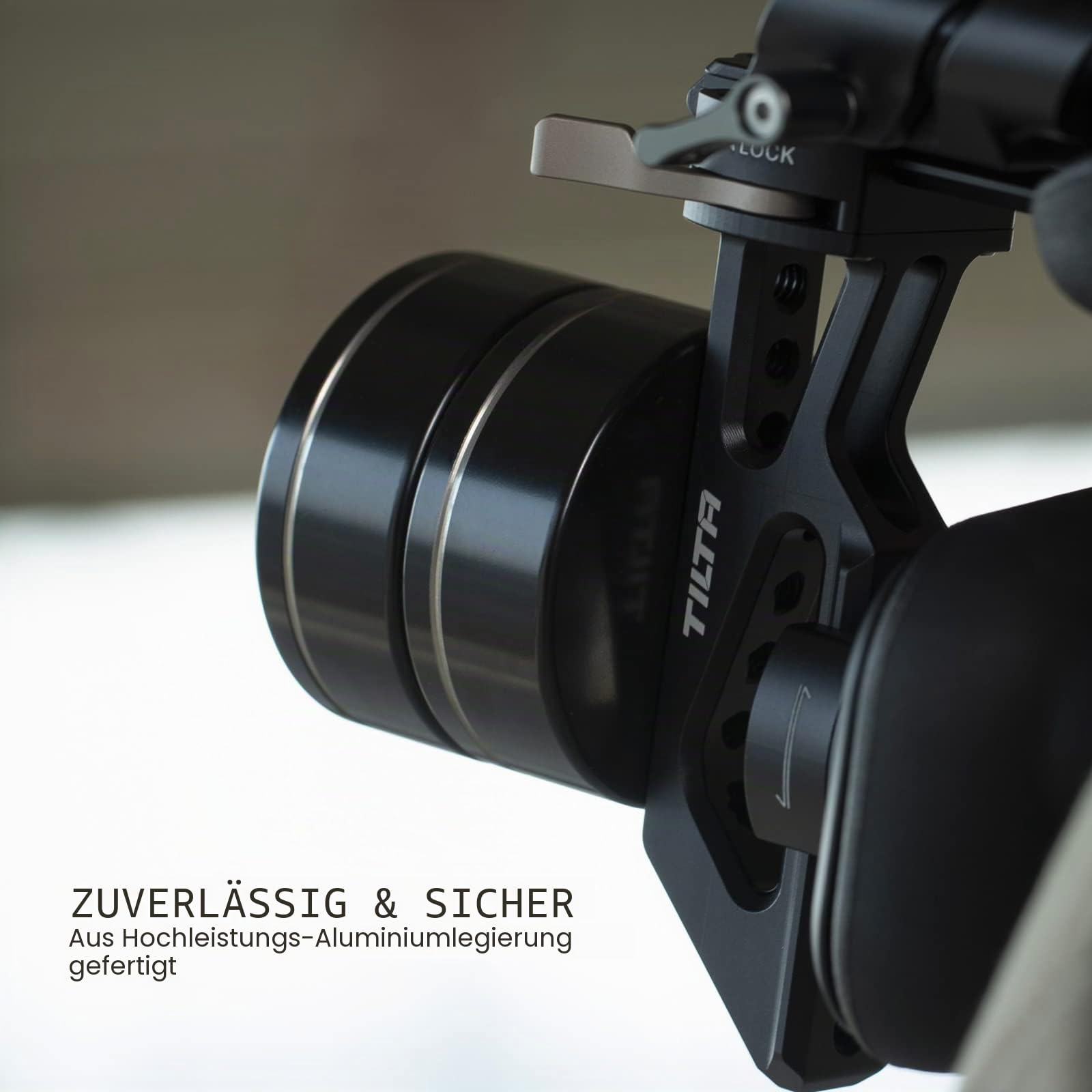 Tilta 500G Gegengewicht für leichtes Schulter-Rig für DSLR-Kamera, Camcorder, schwarz TA-LSR-500-B