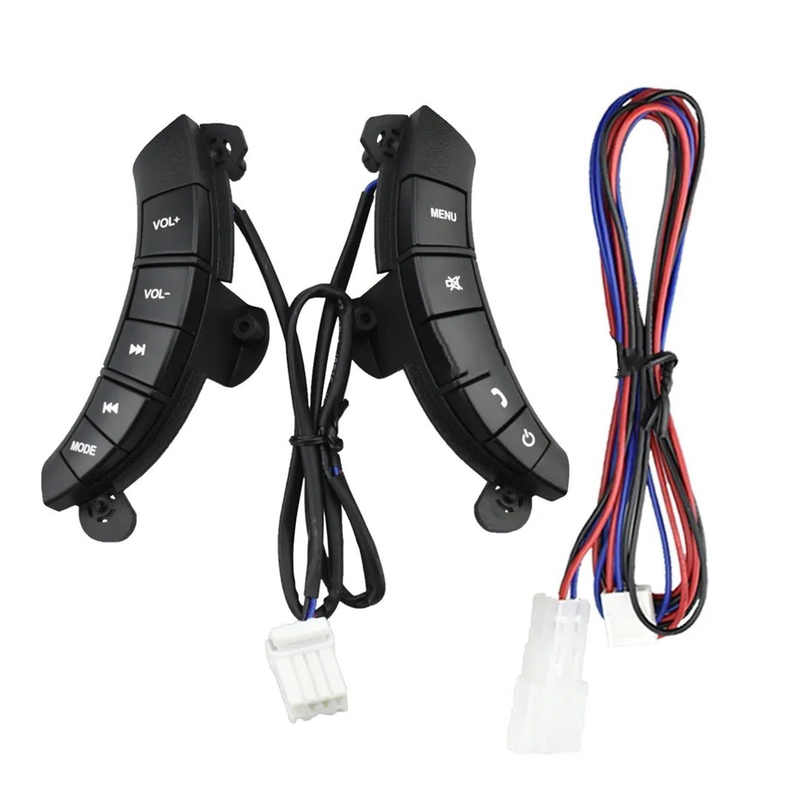 Botones Control Volante Ideal Para Wall Hover H3/H5, Con Botones De Control De Audio En El Volante Con Luz Trasera
