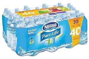Nestle Pure Life Purified Water 40-pack of 16.9 Fl Oz Case Water Bottles