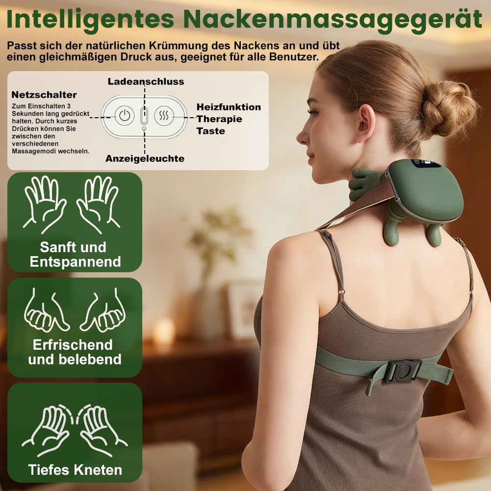 4D NackenmassagegeräT, Elektrische MassagegeräTe, MassagegeräT Nacken