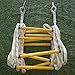 GJZDPMY 9ft Emergency Escape Rope Ladder - Flame Resistant Safety Ladder for Home Use, Perfect for Climbing Windows & Balconies - Essential Fire Evacuation Tool