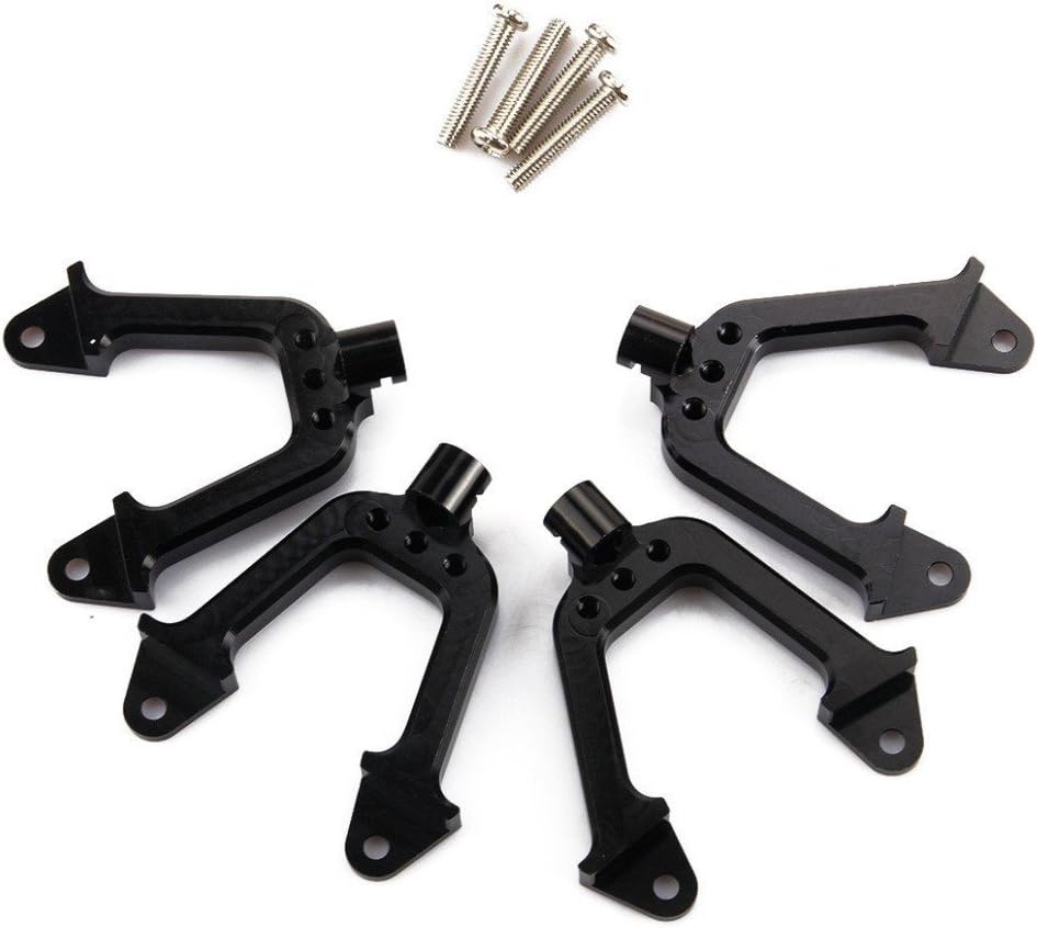 1 Set Aluminum Rear/Front Shock Tower Shock Hoops for Honcho Dingo Axial SCX10 1/10