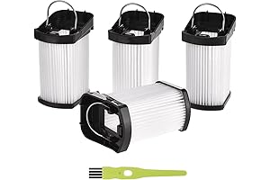 4 Pack Replacement Vacuum Filter for Shark Wandvac Power Pet