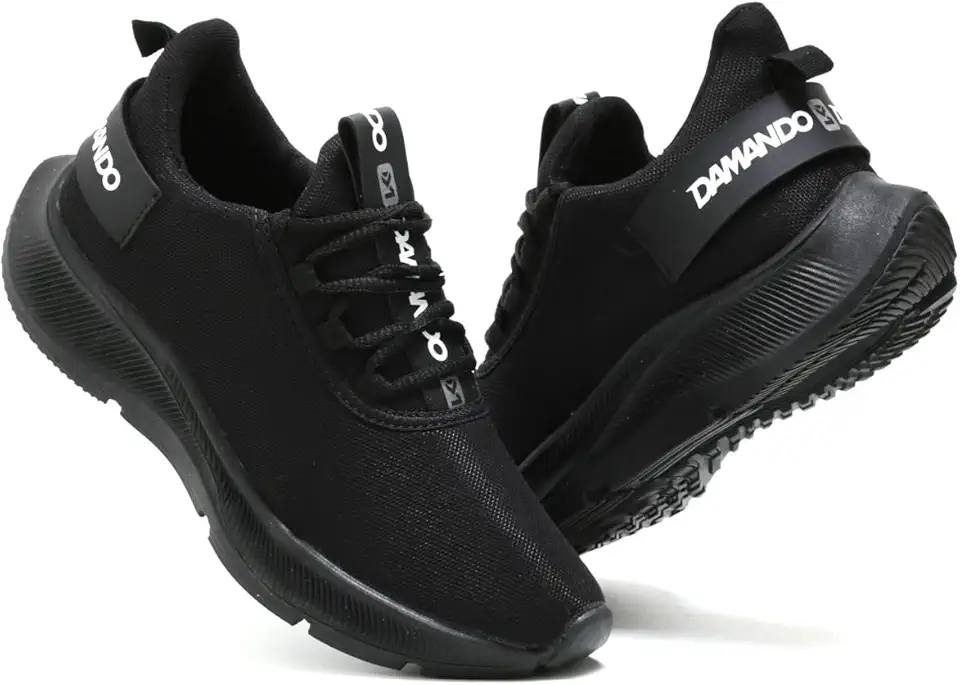 Tênis Masculino Academia Corrida Treino Esportivo Caminhada Confortável e Leve Branco