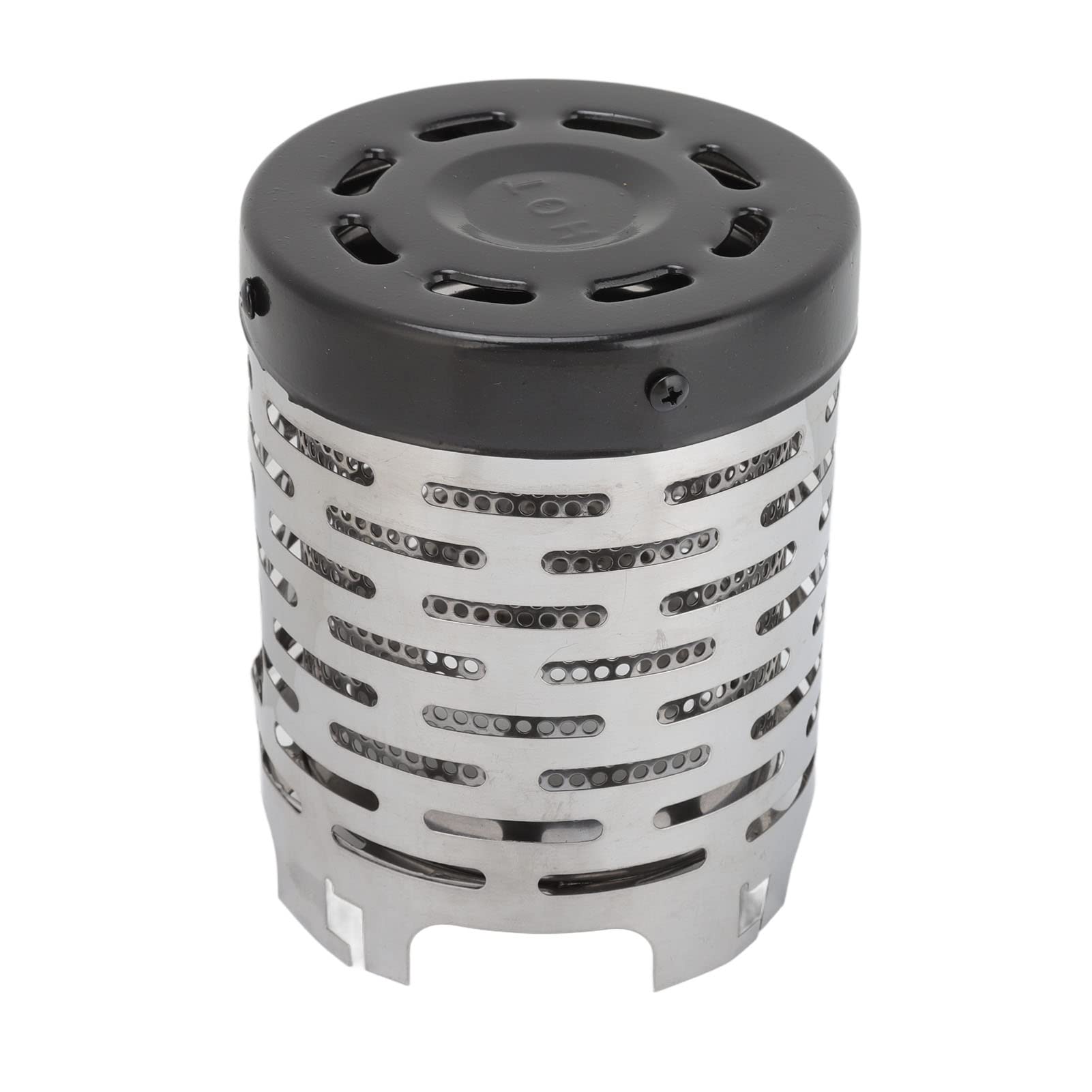 Camping Heater, Namiot Grzejnik z uchwytem zapobiegającym oparzeniom, ogrzewanie kuchenki, mini grzejnik ze stali nierdzewnej bezpieczny na zewnątrz