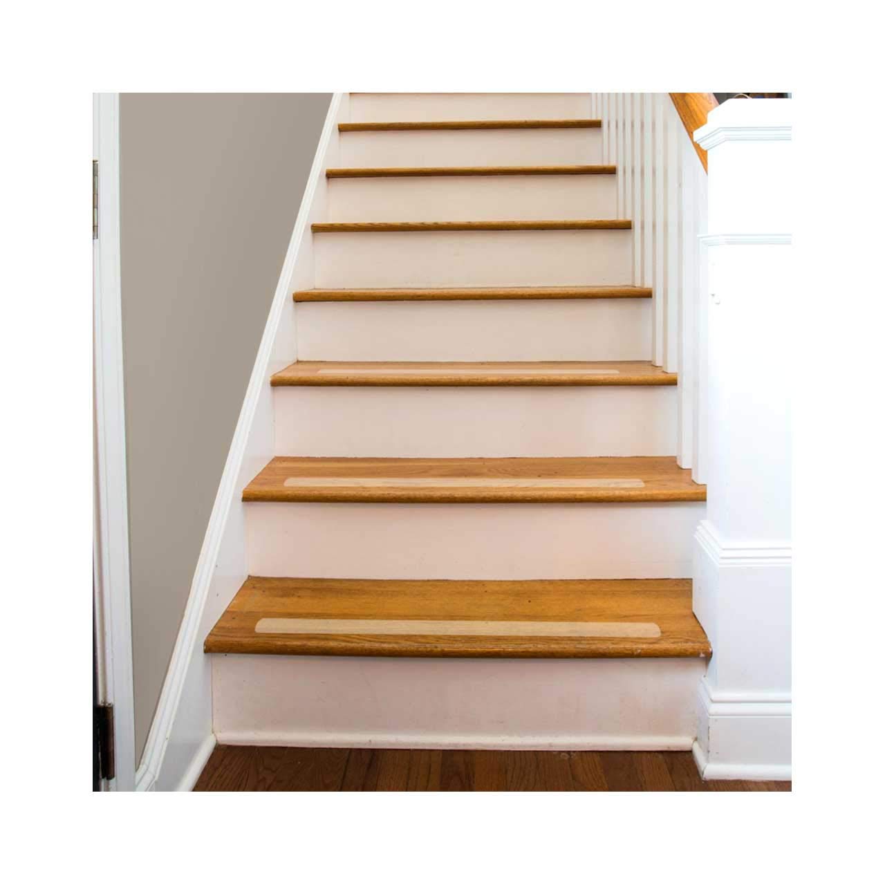 Peohud 16 Pack Clear Stair Treads Non Slip, 32" X 4" Transparent Anti