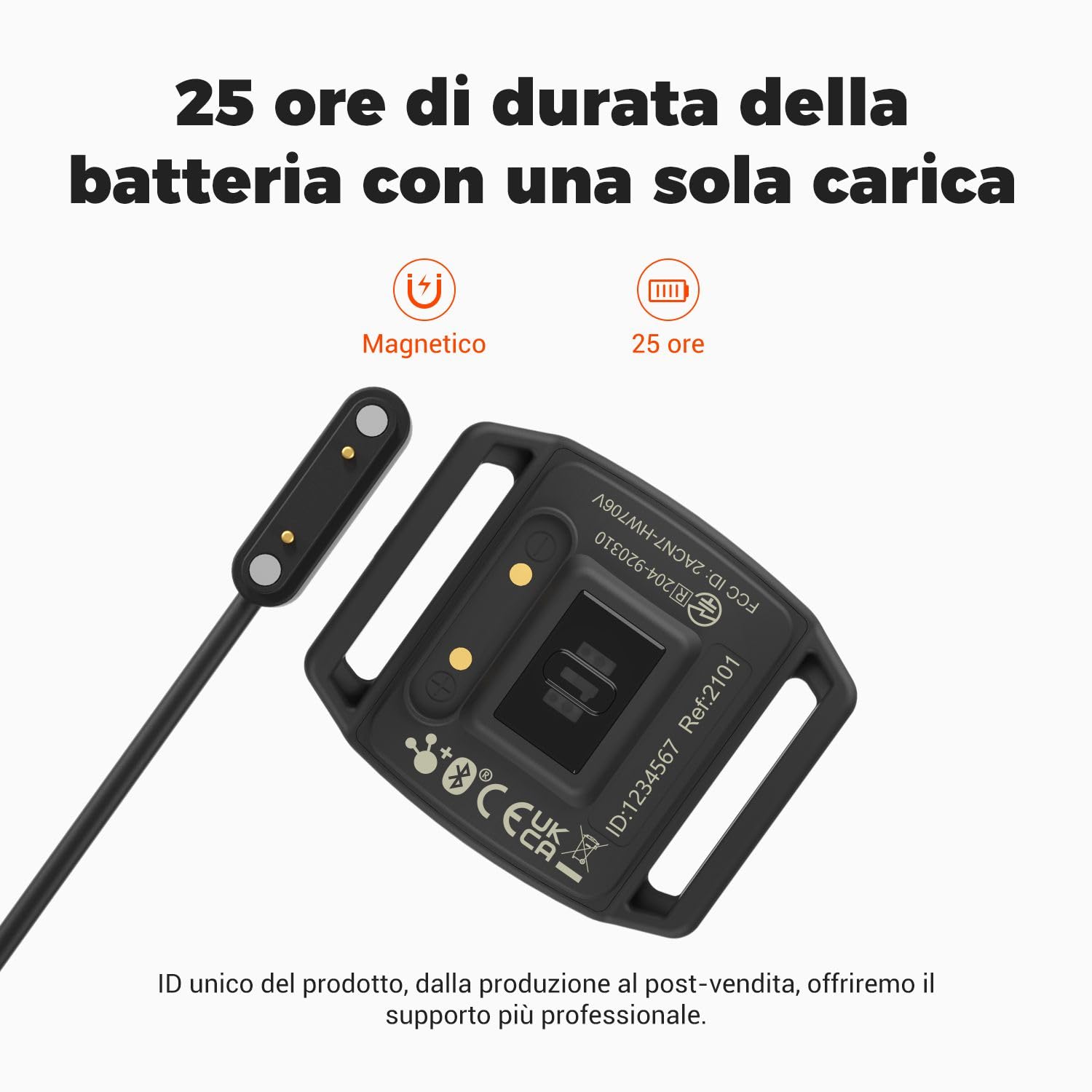 COOSPO Fascia da braccio con cardiofrequenzimetro, sensore ottico Bluetooth 4.0 ANT+, compatibile con iFit Polar Strava Wahoo Garmin Peloton