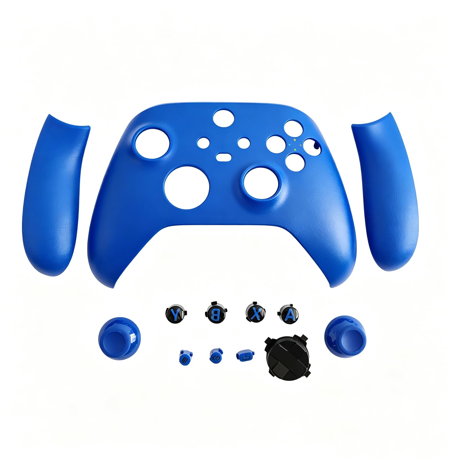 Accesorios Xbox Series X/S con joysticks botones y cubierta azul 8