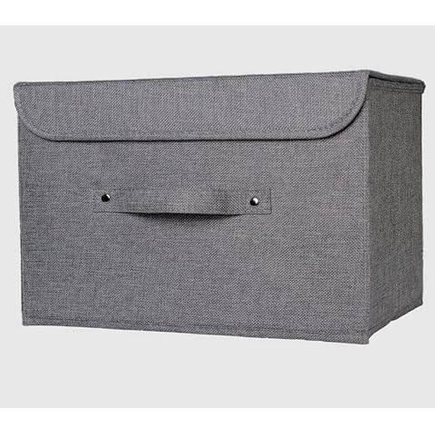 Magenta Magpie Grey Stackable Fabric Storage Box Cover