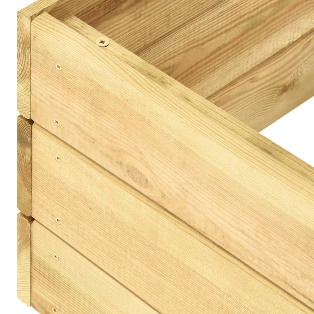 Sonnenliege Mit Tisch Imprägniertes Kiefernholz | Verstellbare Rückenlehne, Fußstütze, feuchtes Tuch reinigbar, witterungsbeständig, langlebig