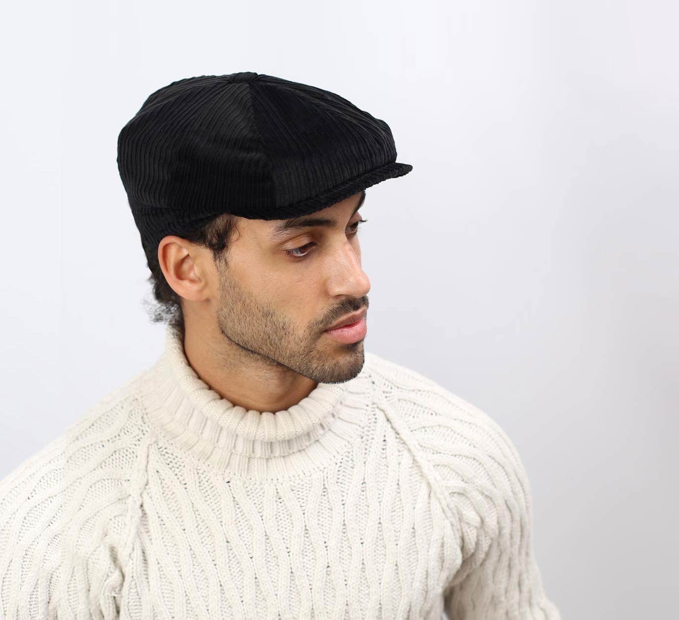 Cappellino Piatto, Berretto Gatsby Classic Newsboy Velvet