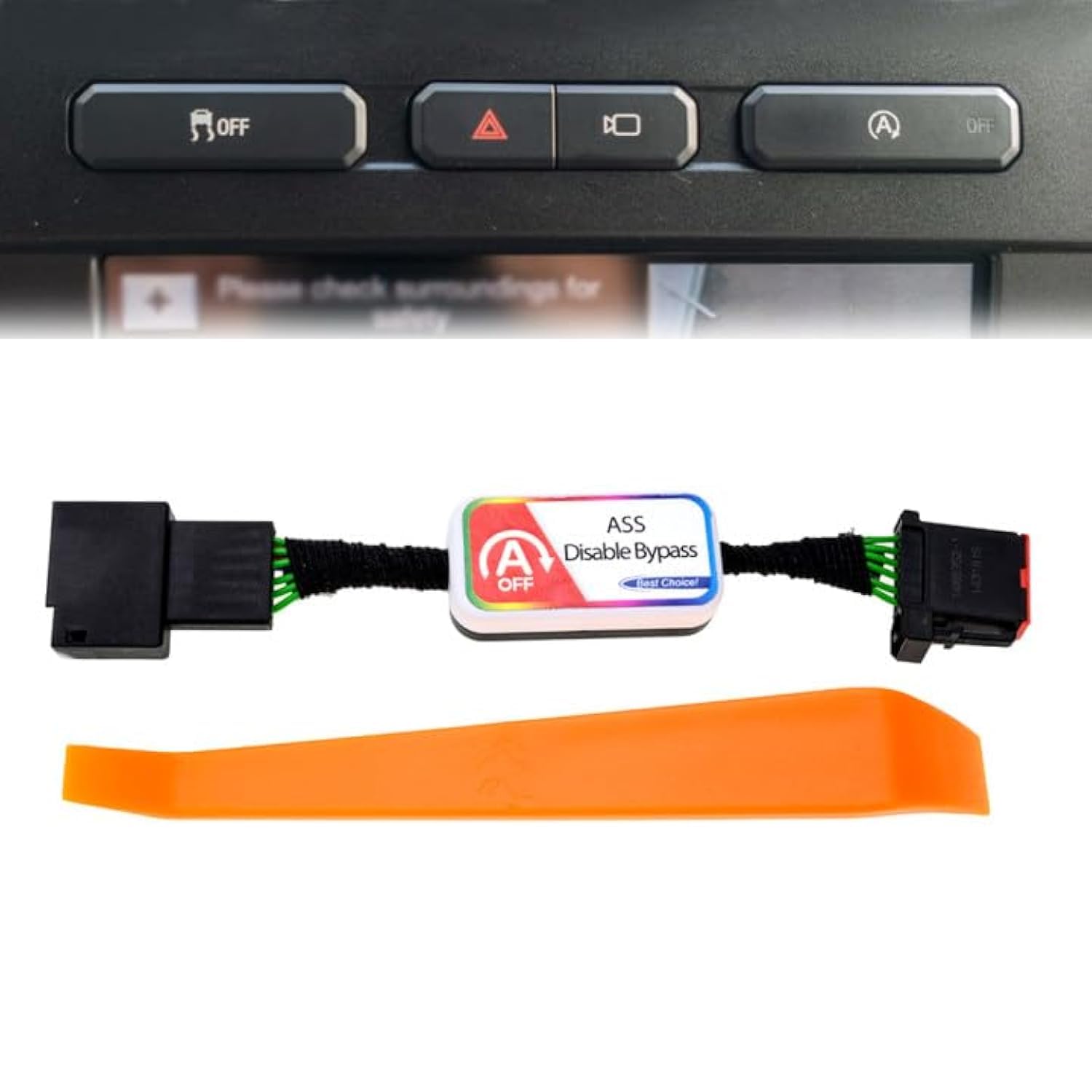 NJSBYL A-Off Start Stop Disable Delete Eliminator for 2018-2020 Ford F-150 2018-2020 F150 Raptor 2018-2021 Expedition Auto Turn Off Idle Stop Start Engine System