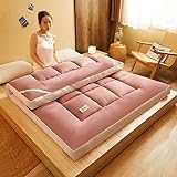 Matelas futon japonais portable, antidérapant, confortable, enroulable, idéal pour la maison et les voyages, solution de lit polyvalente pour toutes les occasions