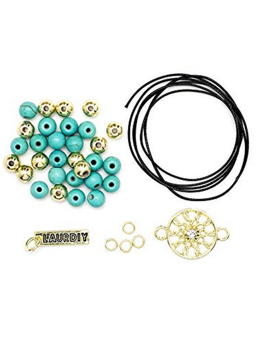 LaurDIYMini DIY Bracelet Kit, Turquoise