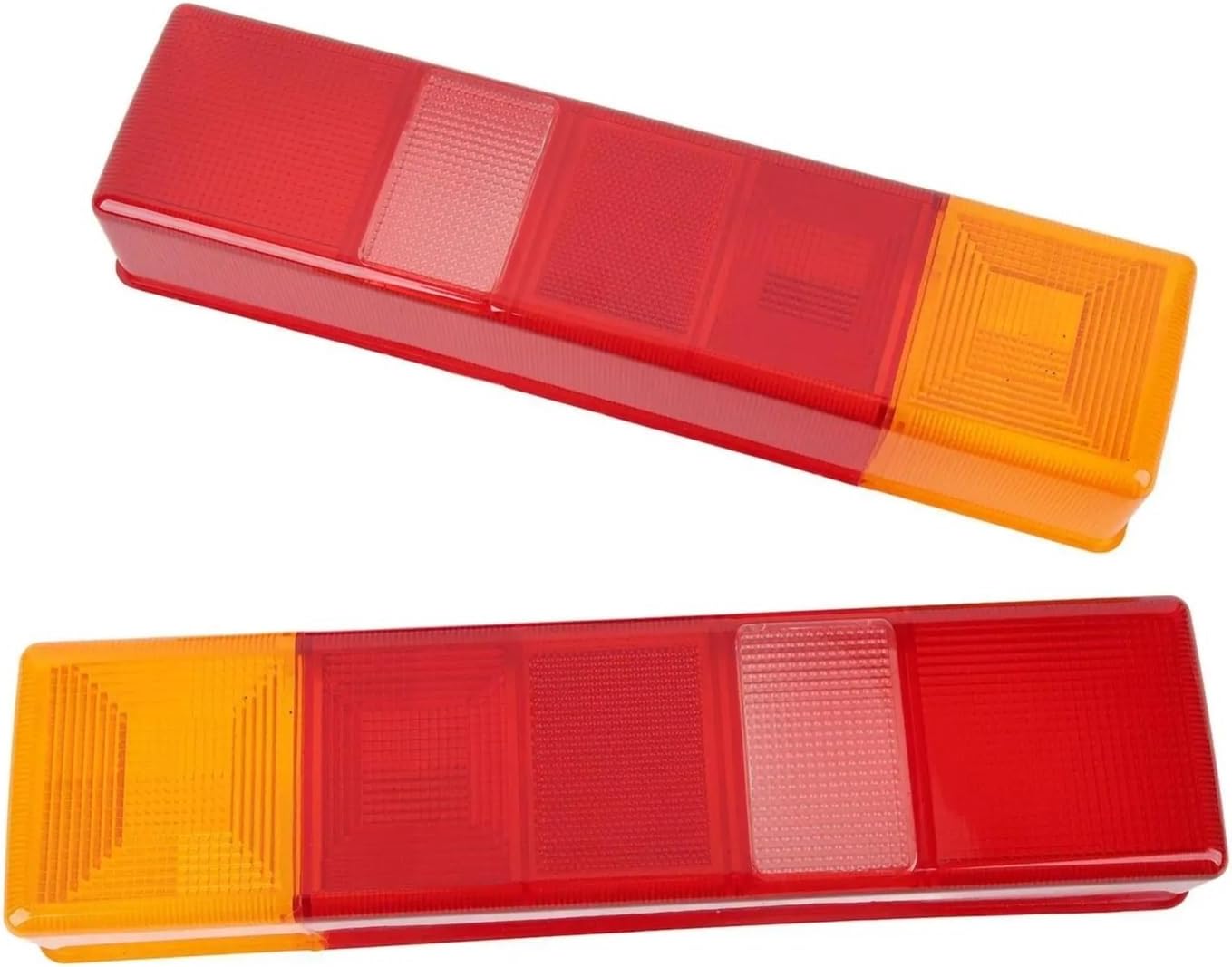 2PCS Rear Light Lens Left Right BP17 1547 Tail Lamp Cover Replacement Compatible For Ford transit MK3 MK4 MK5 MK6