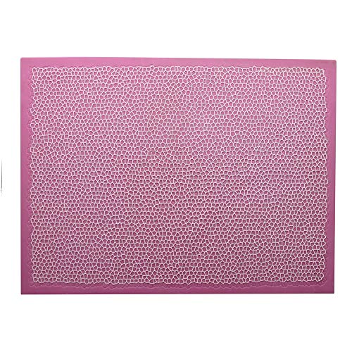 Cake Lace tapis moule silicone effet python pour bordure de gateau en sucre