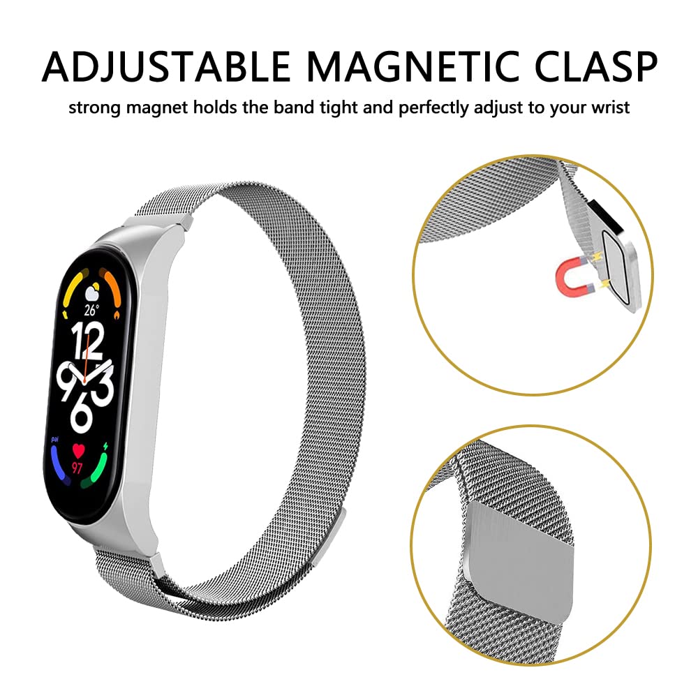 Per cinturino per orologio Xiaomi Mi Band 8 Mijobs GT4 in nylon traspirante (arc