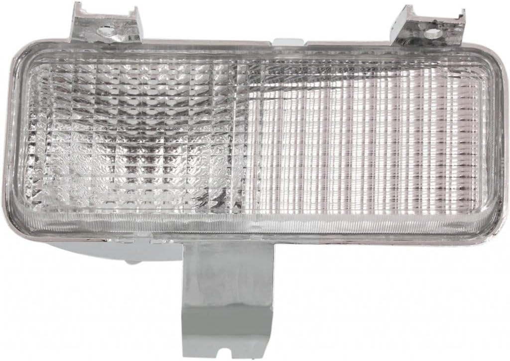 CarLights360 For Chevy/GMC C/K 2010 Truck/Suburban/Jimmy/Blazer 1987 1982 Parking Signal Light Assembly Unit Driver Side GM2520117