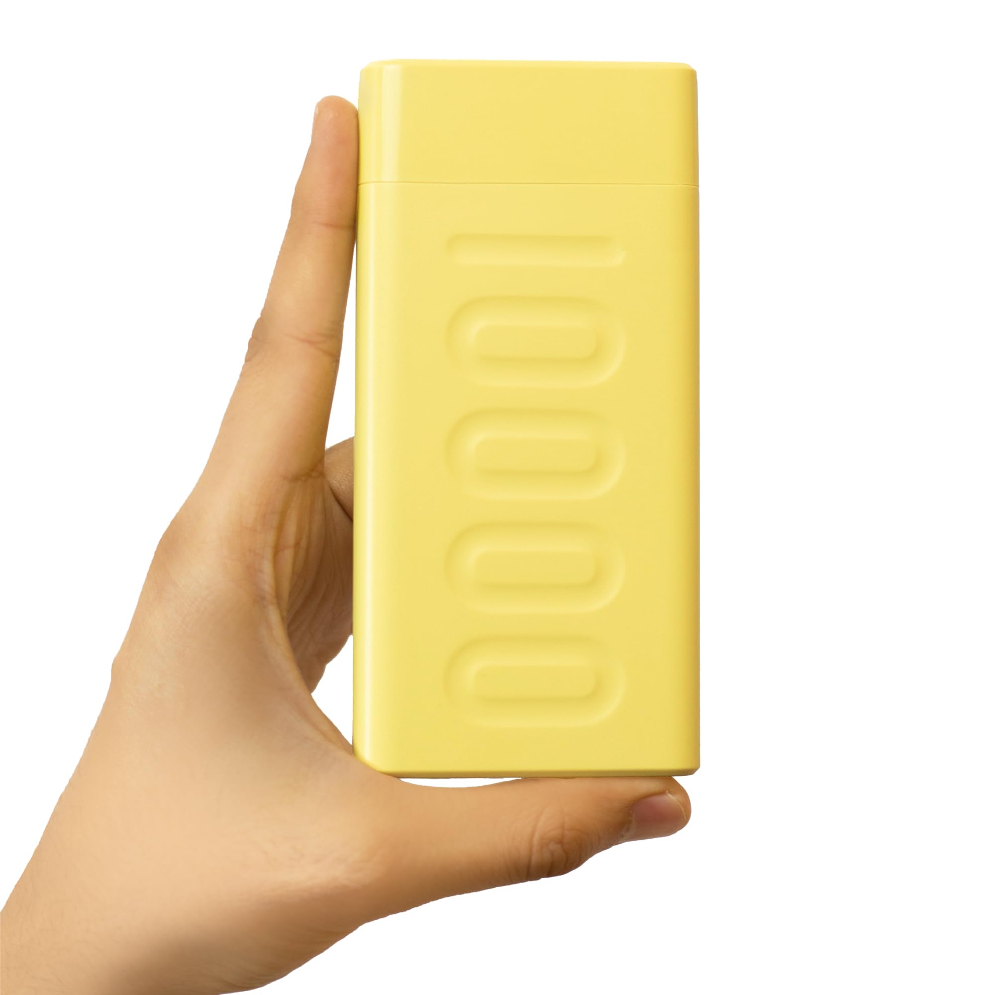 Ambrane 10000mAh Power Bank with 20W Fast Charging, Dual Output, Power Delivery, Type C Input, Made in India, Multi-Layer Protection, Li-Polymer + Type C Cable(Stylo-10k, Yellow)