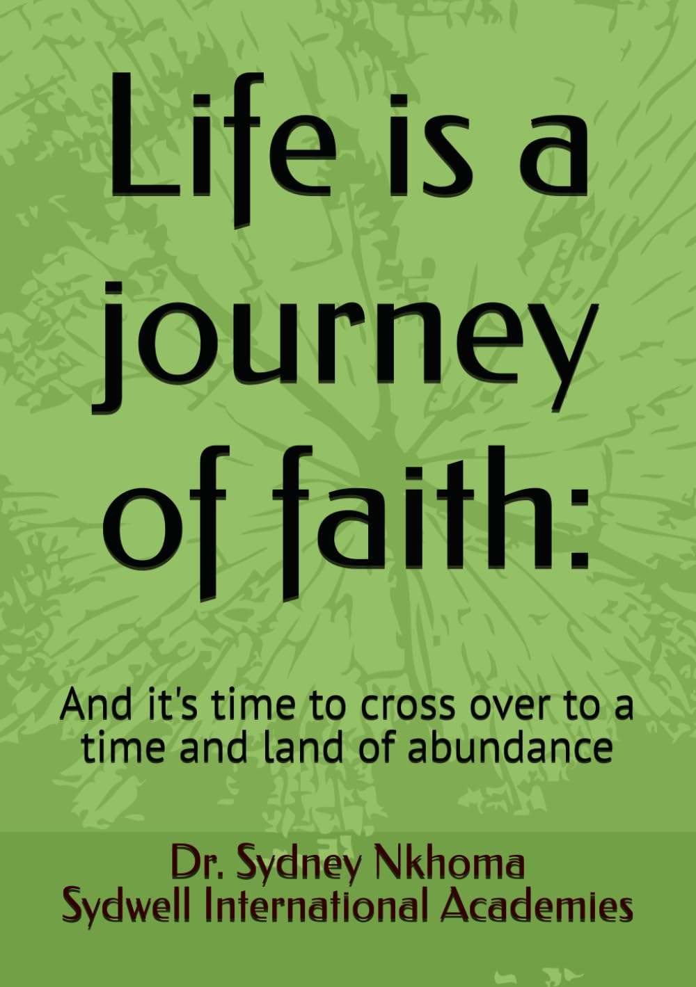 Life is journey of faith:: Cross over to a time and land of abundance