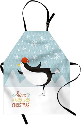 Lunarable Delantales multicolores impresos digitales