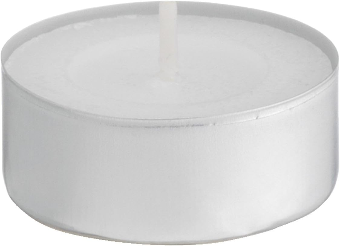 Pack of 12 Unscented Wax Maxi Lights Tealights Candles Upto 10 Hrs Burn