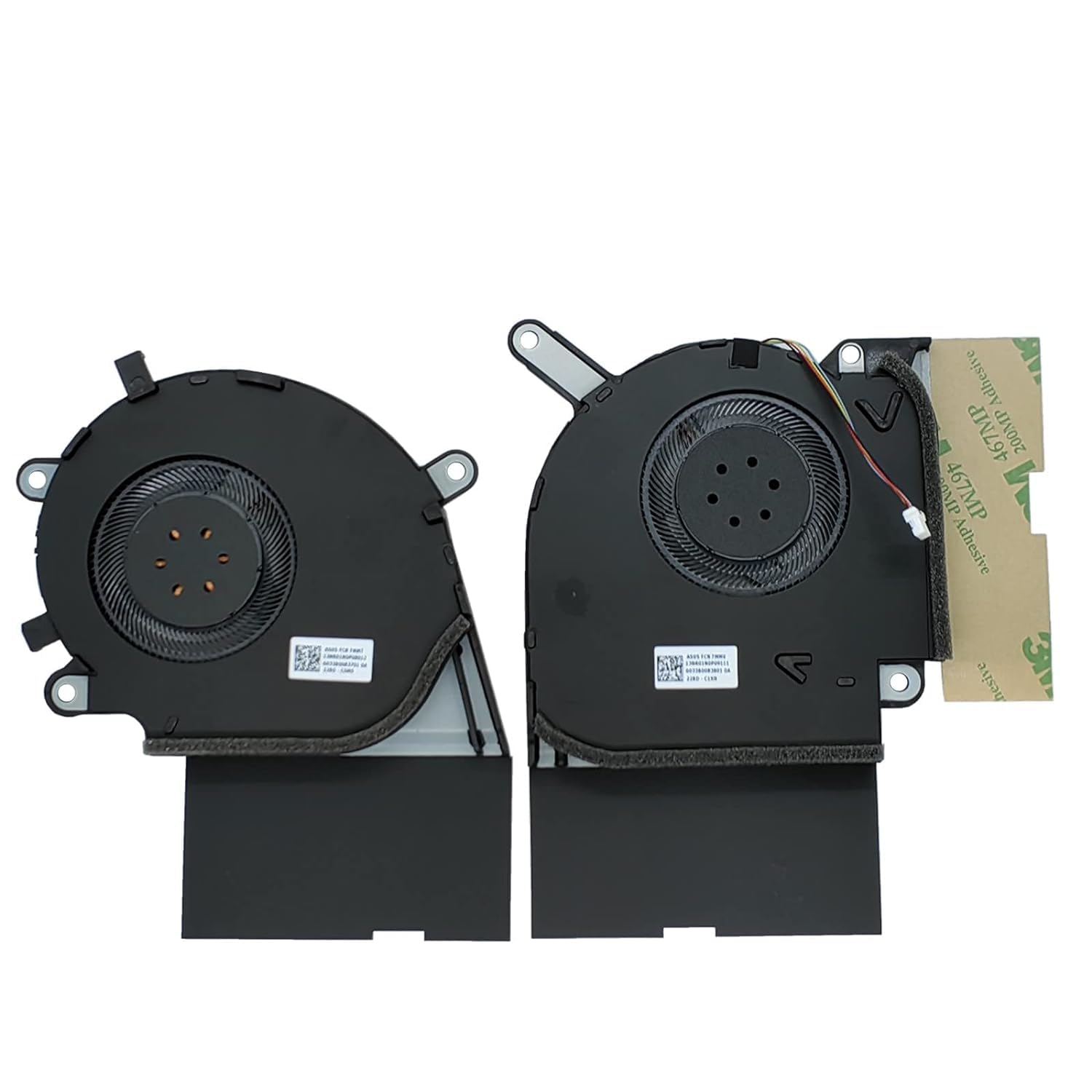 Nouveau CPU+GPU Ventilateur de Refroidissement pour ASUS ROG Strix G731 G731G G731GW G17 G712 G712LU G712LV G712LW G712LWS G532L G712L G732LW FMMT DFSDK22105182L FMMU DFSCK22115181L 12V 1A