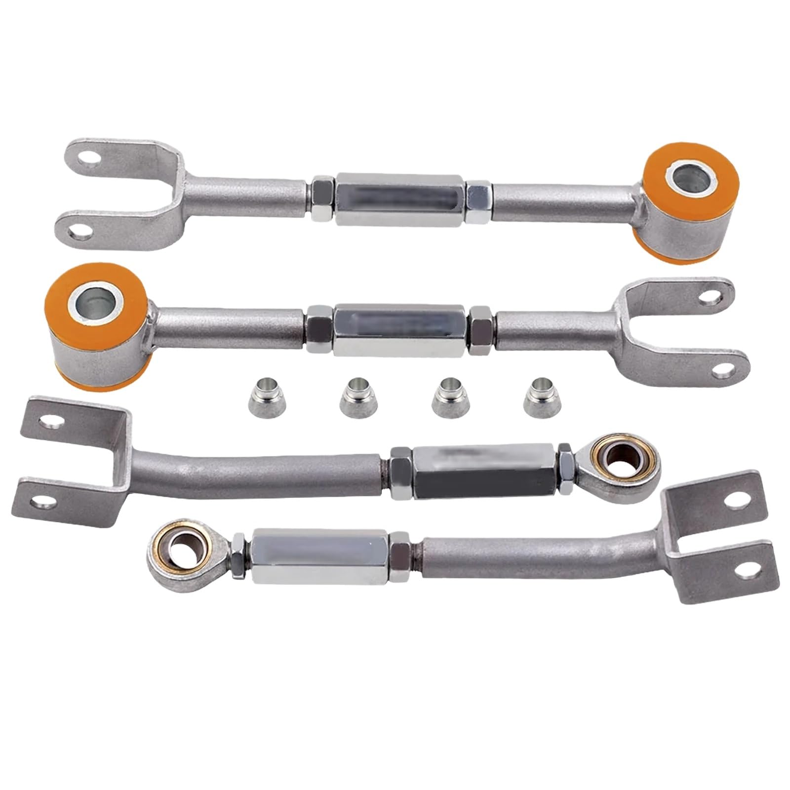 Kit braccio camber posteriore regolabile for carichi pesanti + kit di trazione punta compatibile for Nissan 350Z 2009