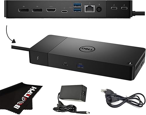 Dell Thunderbolt Dock WD22TB4: la solución integral de muelle de rendimiento definitivo de Boomph para su espacio de trabajo