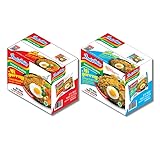 Indomie Mi Goreng Instant Stir Fry Noodles, Halal Certified, 30 Original & 30 Barbeque Chicken Flavor (Pack of 60)