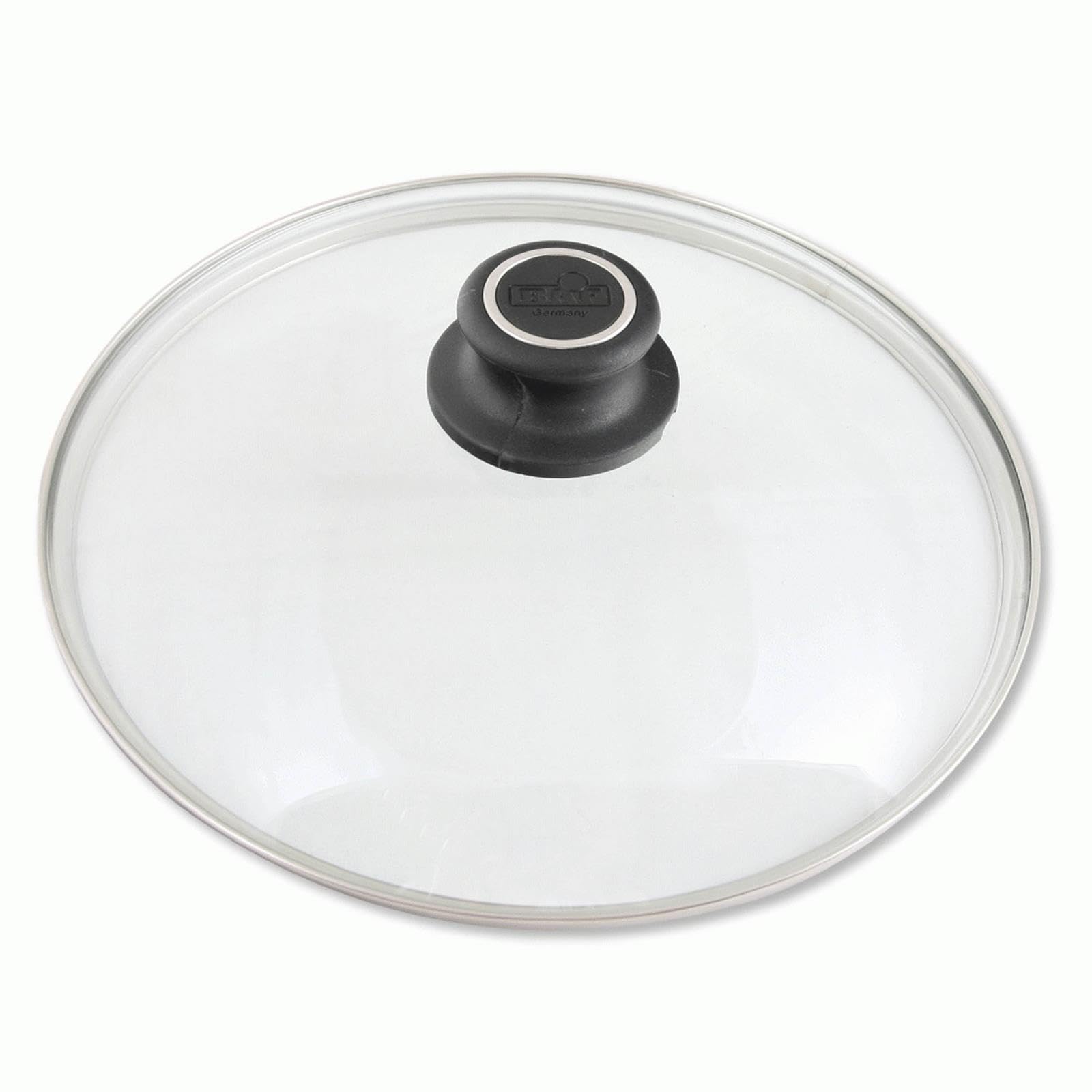 BAF Bratentopf mit Glasdeckel 28 cm Induktion & 4,6 L Volumen - Aluguss Schmortopf mit Antihaftbeschichtung und hohem Rand - für alle Herdarten - Made in Germany