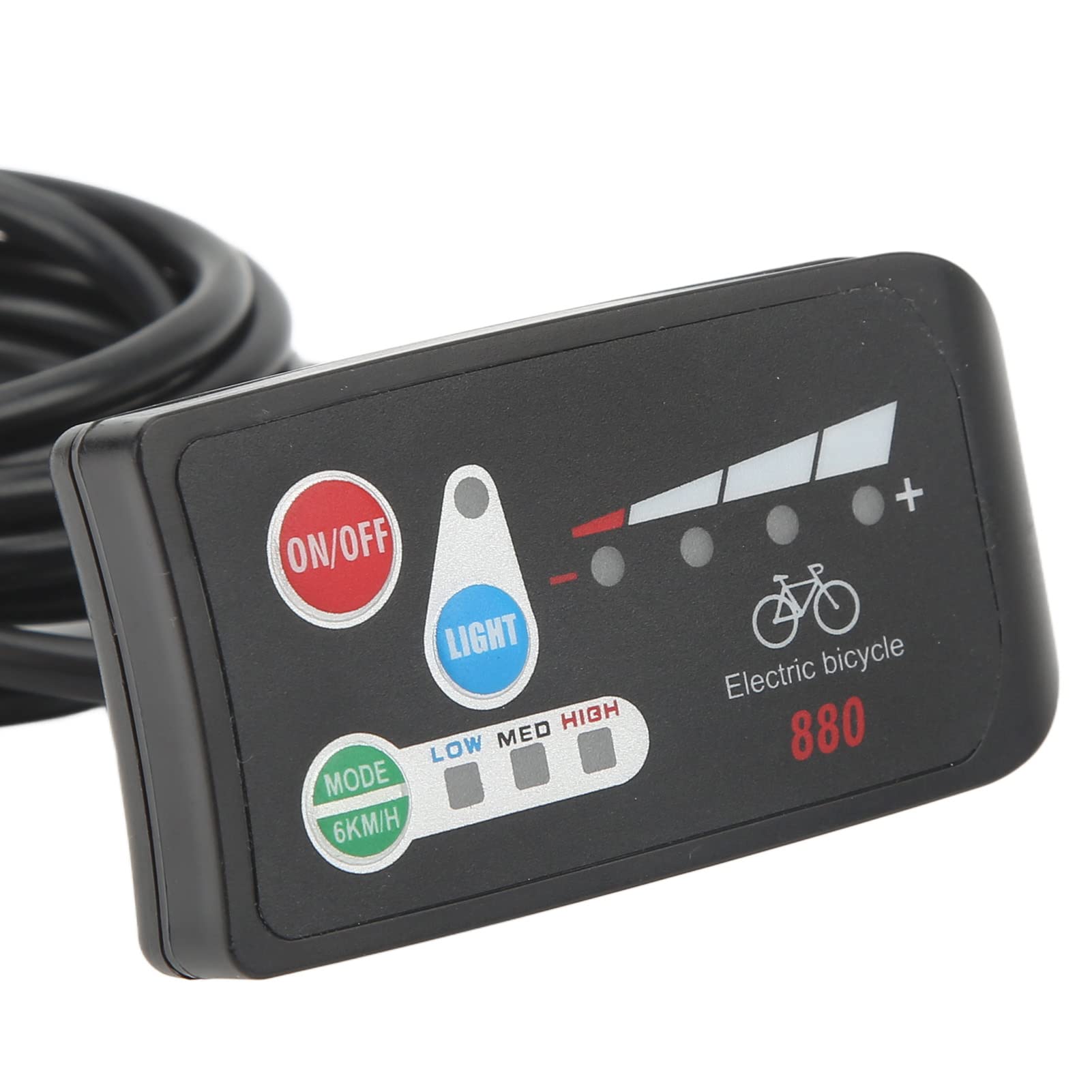 Asixxsix Contrôleur de moteur sans balais 36V 250W 350W avec compteur LED pour vélo électrique E Bike Scooter