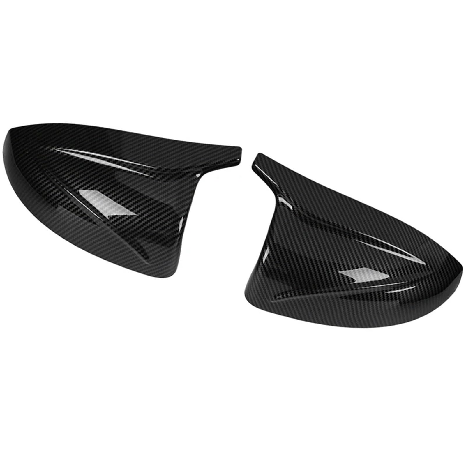 Coque de rétroviseur Audi A3 S3 pour remplacer une coque rayée ou cassée look carbone - 2