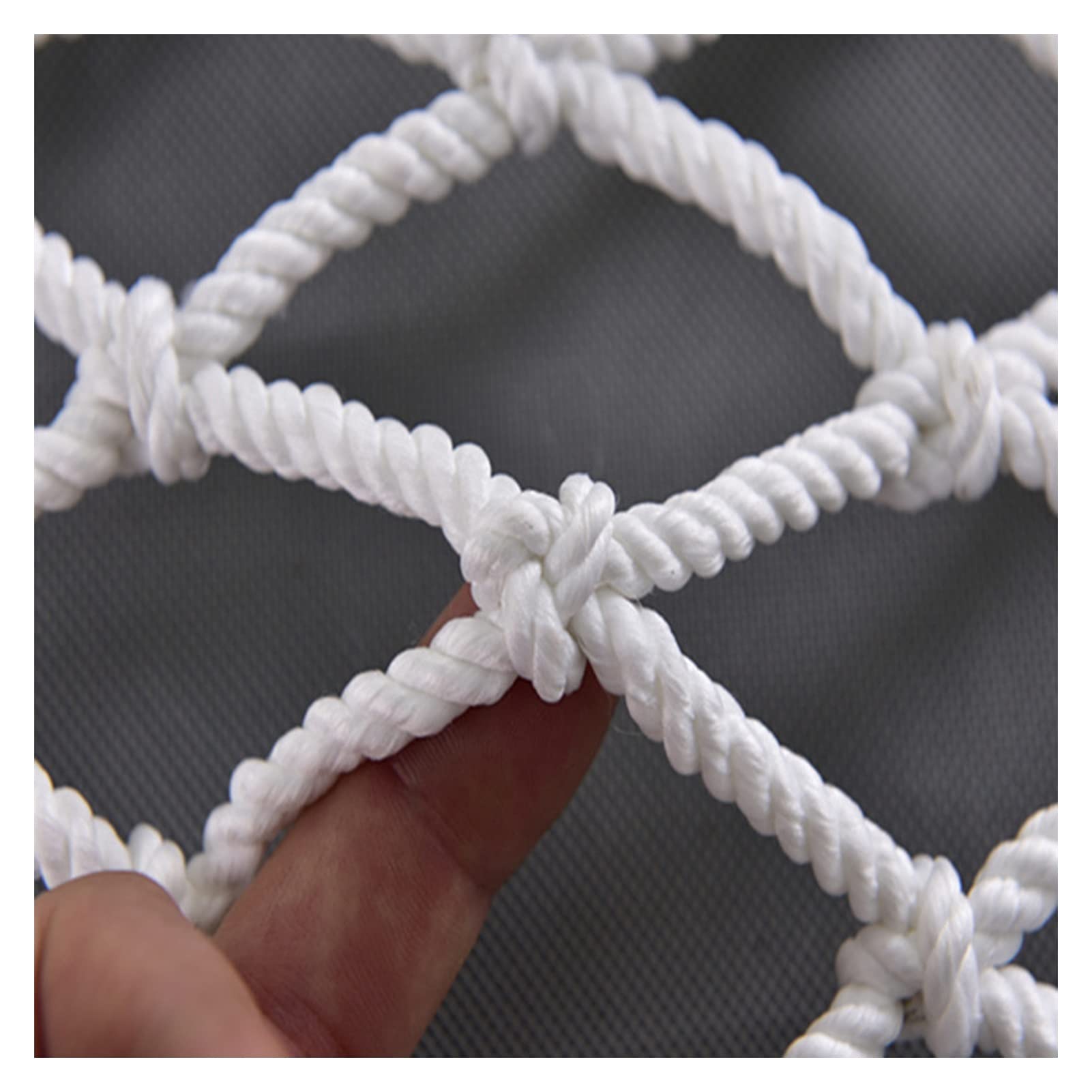 AWSAD Balkon Kindersicherheitsnetz Kletternetz, Fallschutz für Kinder, Treppenschutz, Gartennetze Outdoor-Sicherheitsnetz Aus Nylon Nylon Color : 10cm mesh, Size : 3×5m(10×16ft)