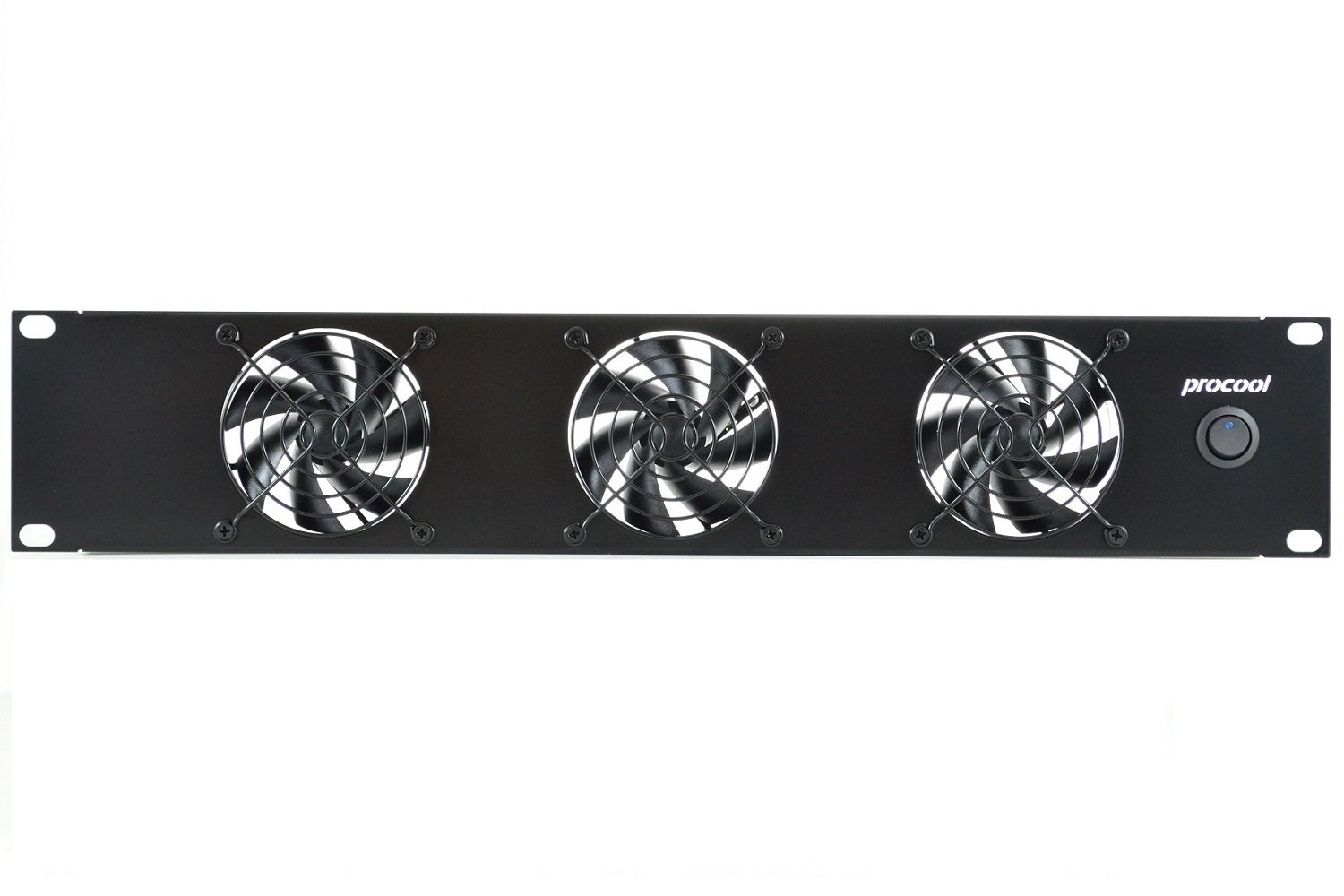 Procoolsxt380 2u Silent Temp Controlled Rack Mount Fan Airflow Intake ...