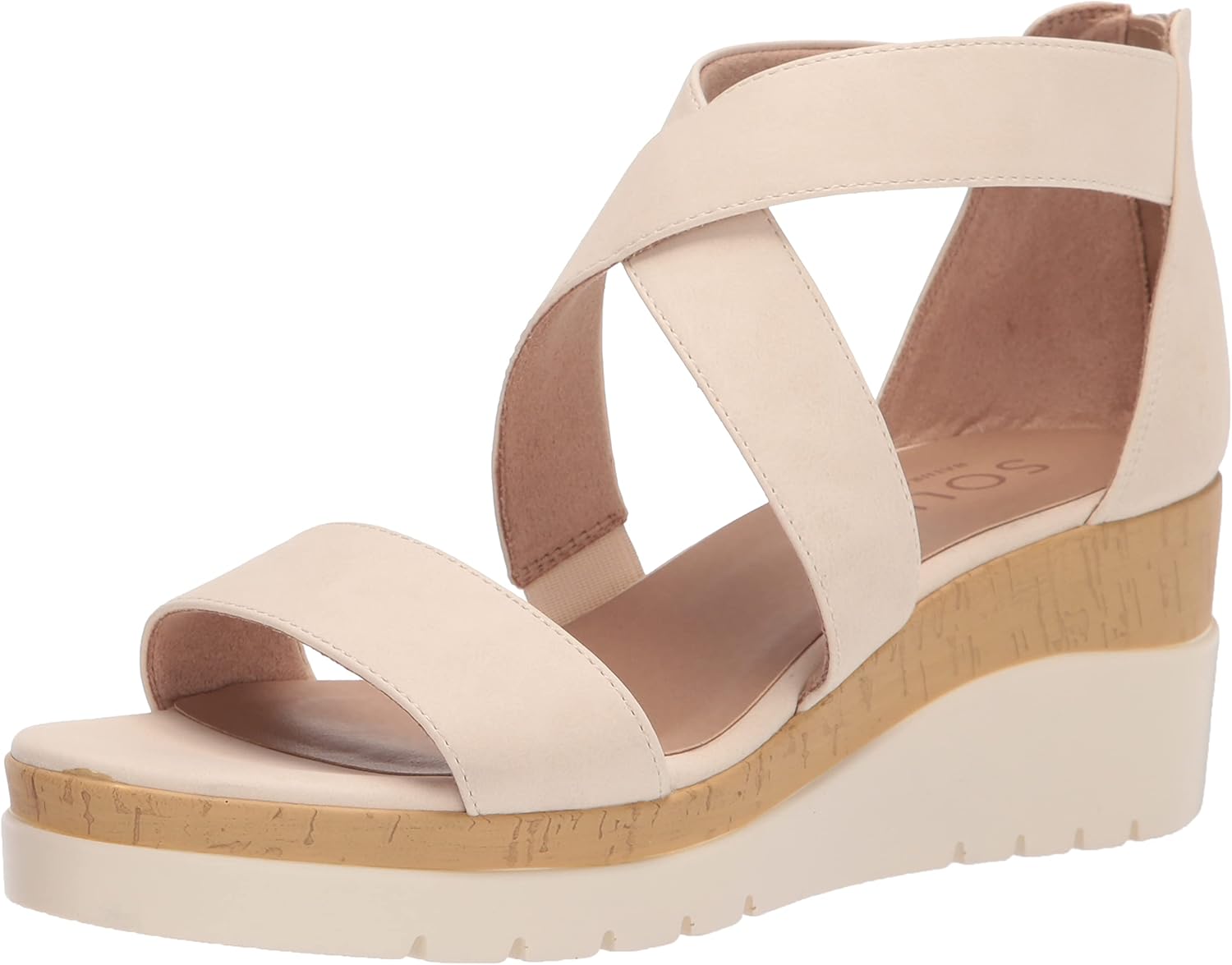 SOUL Naturalizer Women's Goodtimes Wedge Sandal Amazon.ca Clothing