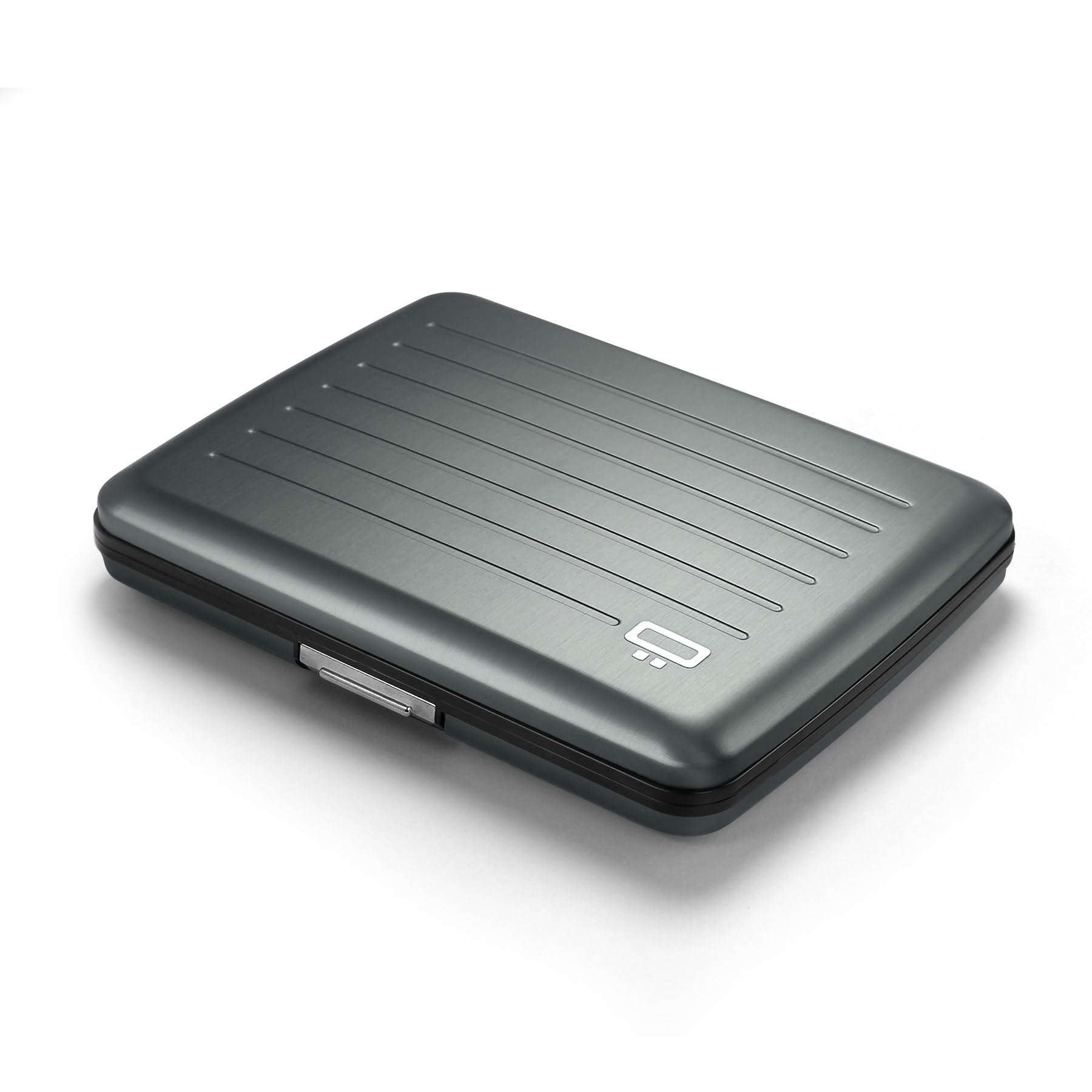 ÖGON -DESIGNS- Aluminum wallet, Large capacity with metal lock, RFID Protection against fraud and demagnetization, Smart Case OSLO Large model