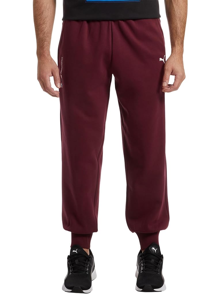 Mahogany PUMA BMW M Motorsport Essentials Fleece Pants